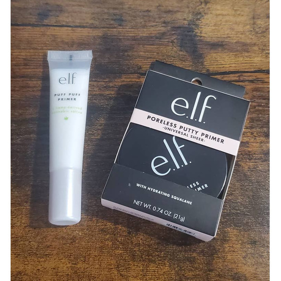 ELF Makeup Lot Elf Puff Puff Primer Poreless Putty Primer With